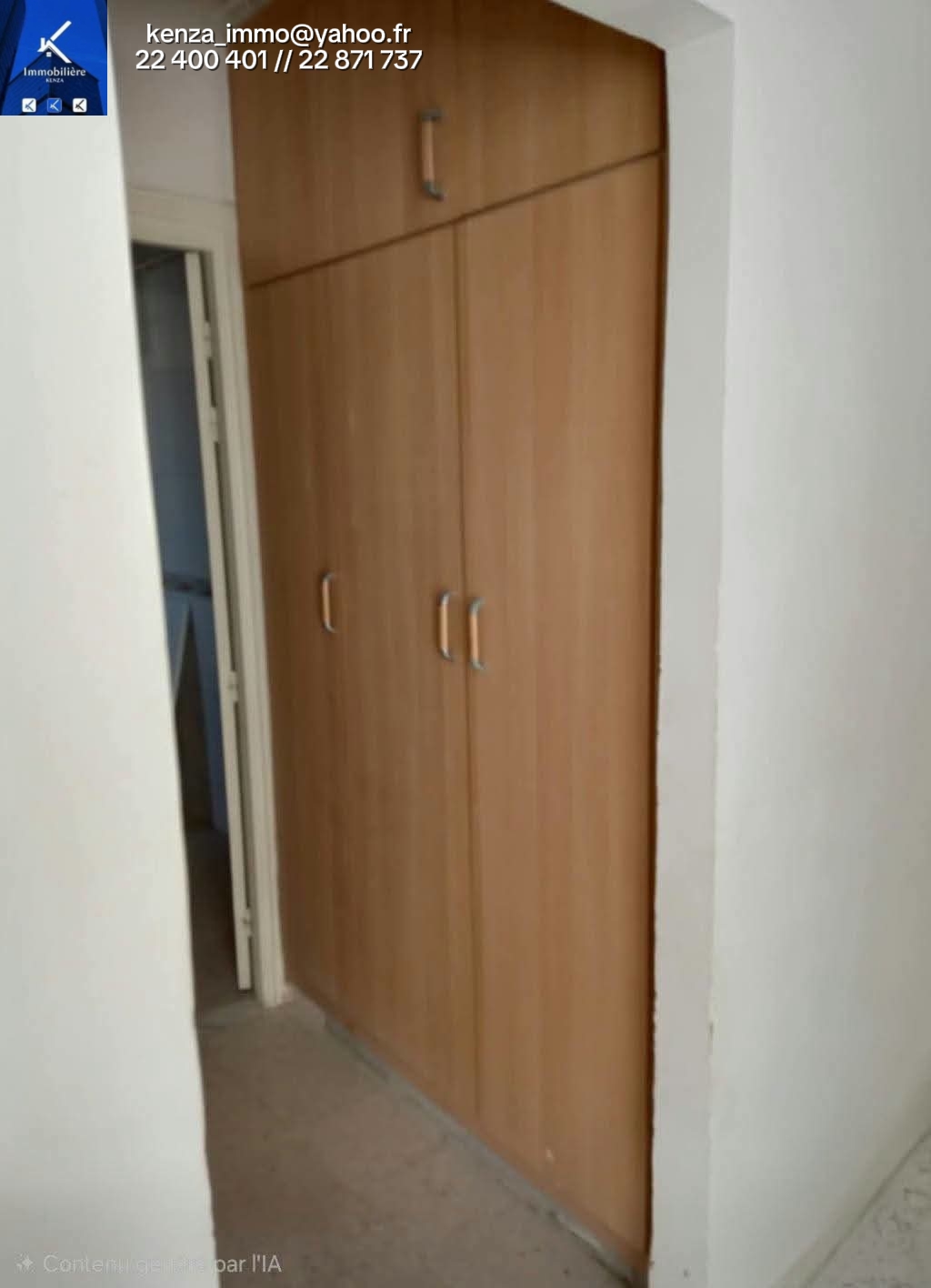 La Soukra&nbsp;La Soukra&nbsp;Location&nbsp;Appart. 4 pi�ces&nbsp;Splus 3 a la soukra