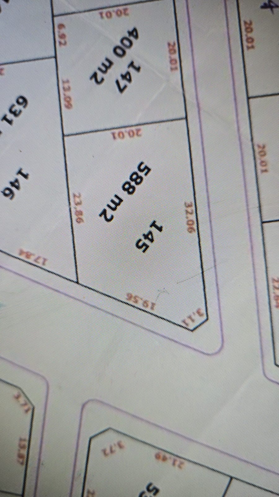 Hammam Chatt&nbsp;Borj Cedria&nbsp;Terrain&nbsp;Terrain nu&nbsp;Borj cedria vnt ter 588m2