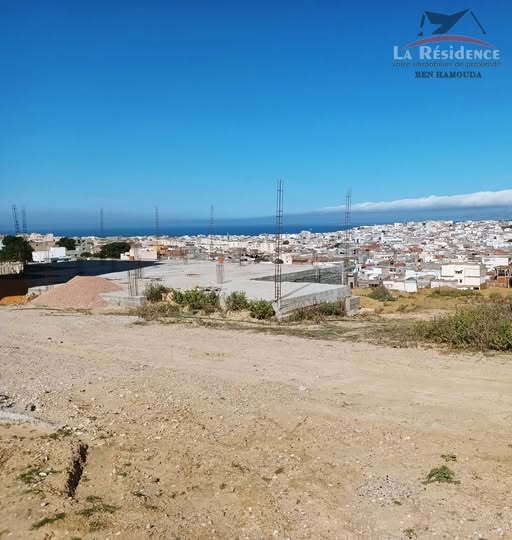 Bizerte Nord&nbsp;Bizerte&nbsp;Terrain&nbsp;Terrain nu&nbsp;Un terrain titr� vue mer � hay elwaha bizerte