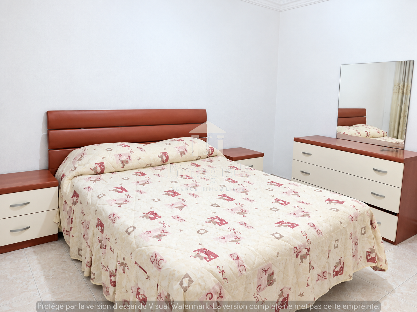 Ariana Ville&nbsp;El Menzah 7&nbsp;Location&nbsp;Appart. 4 pi�ces&nbsp;S3 bien meubl� avec une grande terrasse