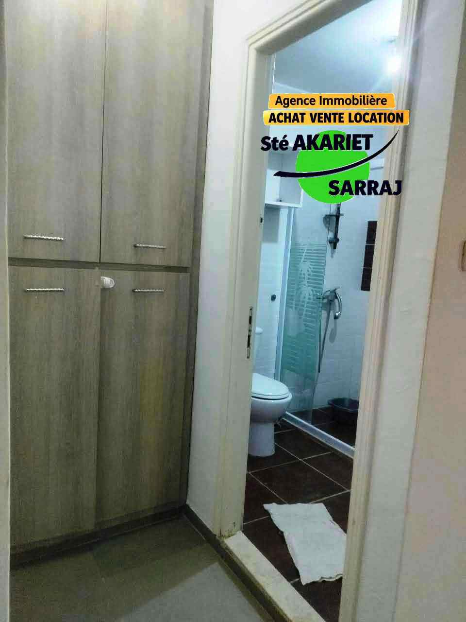 Akouda&nbsp;Chatt Meriem&nbsp;Vente&nbsp;Appart. 3 pi�ces&nbsp;Appartement s2 proche de la plage chatt mariem