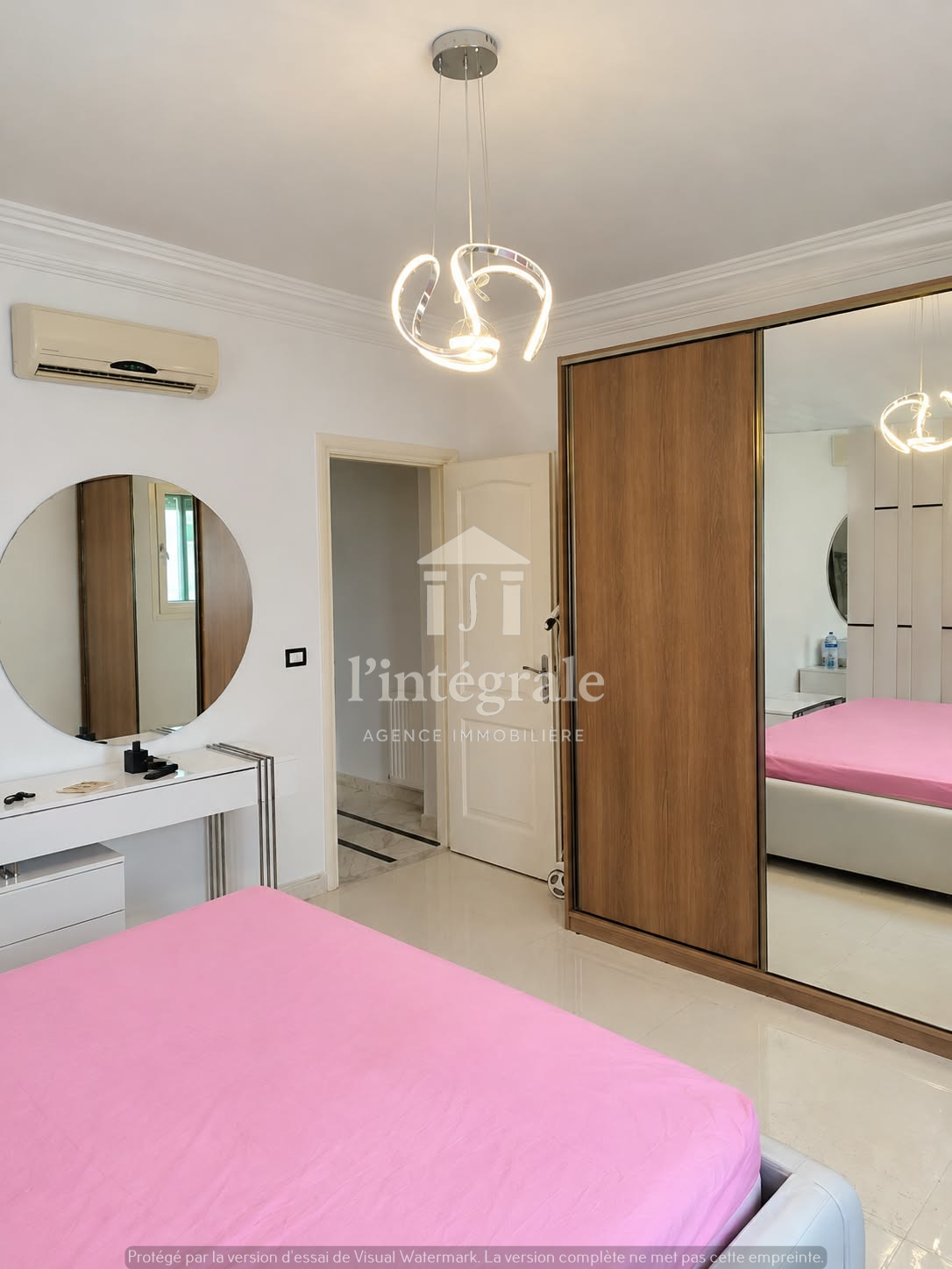 Ariana Ville&nbsp;El Menzah 7&nbsp;Location&nbsp;Appart. 4 pi�ces&nbsp;S3 avec cellier et place de parking