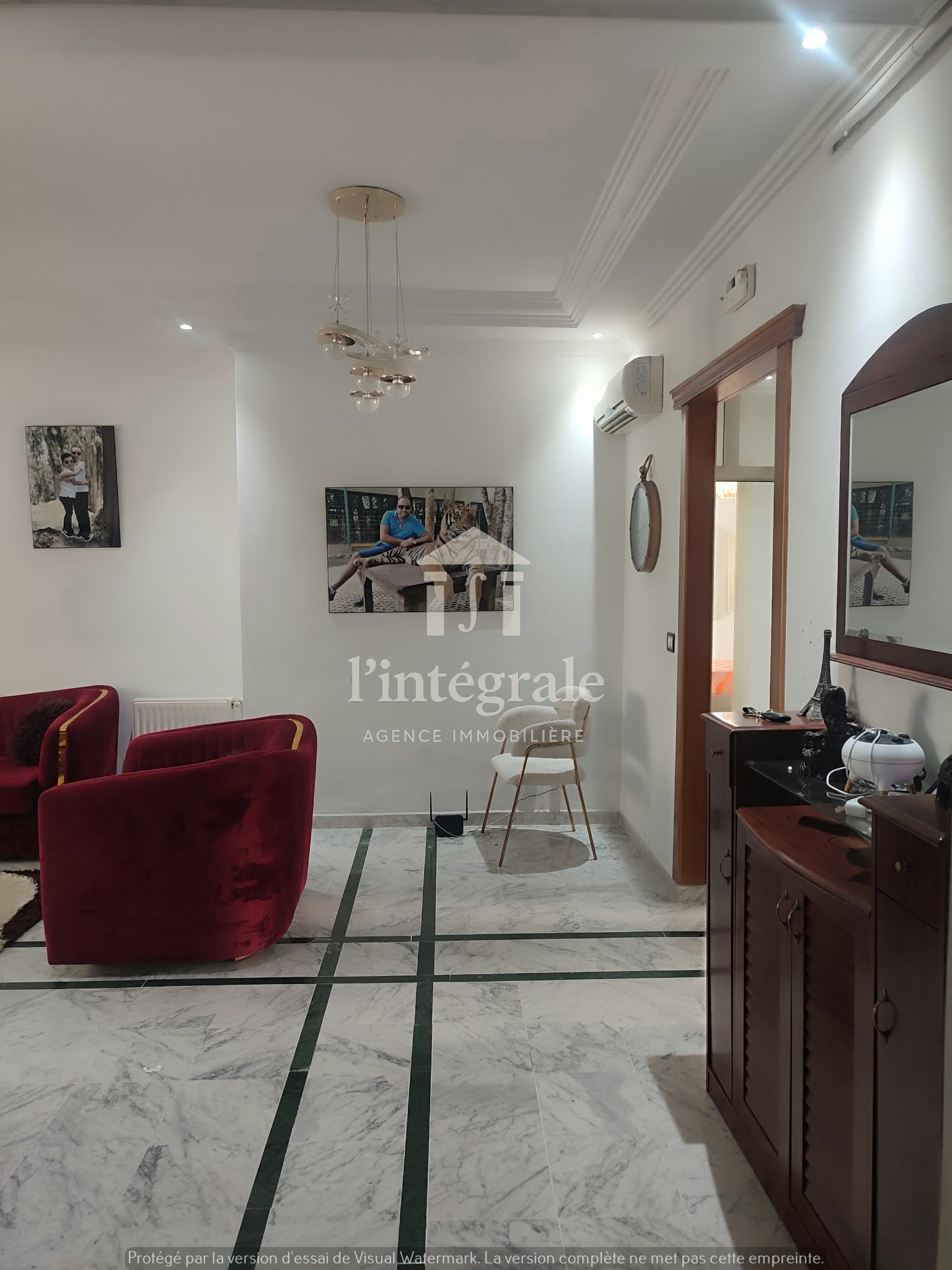 Ariana Ville&nbsp;El Menzah 7&nbsp;Location&nbsp;Appart. 4 pi�ces&nbsp;S3 avec cellier et place de parking