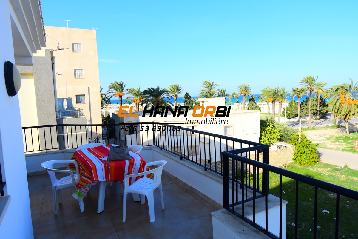 Mahdia&nbsp;Mahdia&nbsp;Location&nbsp;Appart. 2 pi�ces&nbsp;S2 vue sur mer � zone touristique mahdia