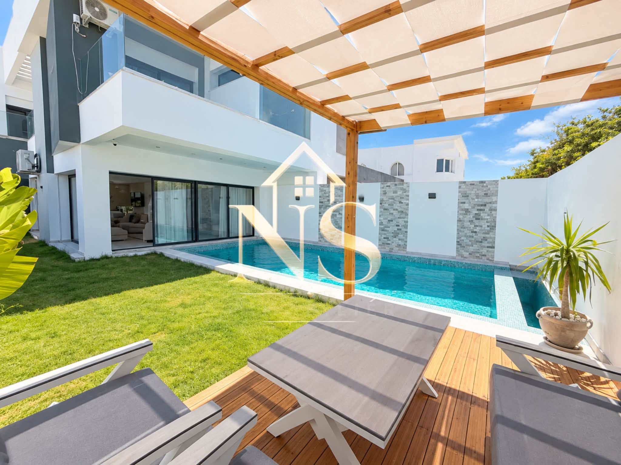 Hammamet&nbsp;Hammamet&nbsp;Location&nbsp;Maisons&nbsp;Villa l�aa