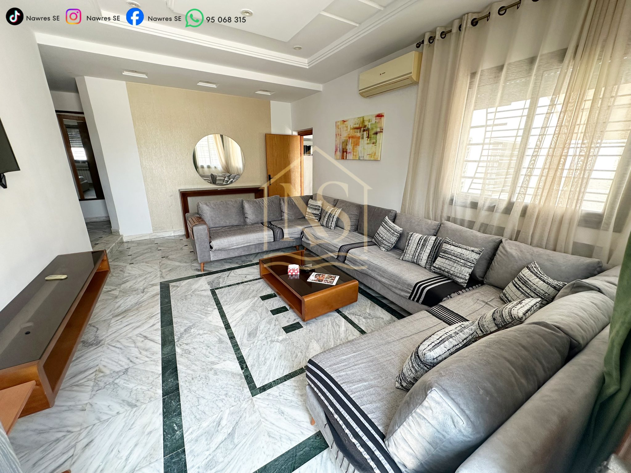 Hammamet&nbsp;Cite Afh&nbsp;Location&nbsp;Maisons&nbsp;Villa billie