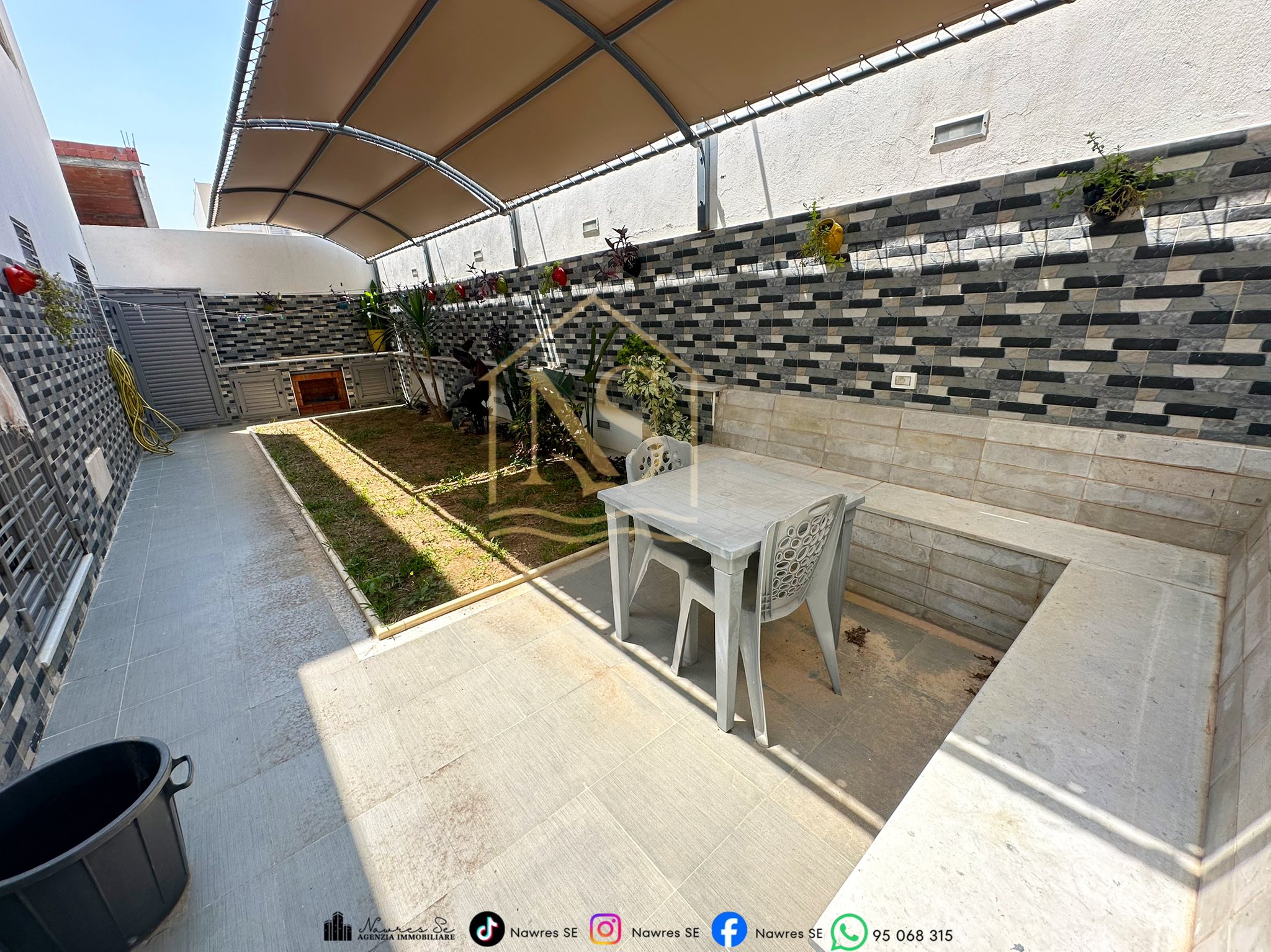 Hammamet&nbsp;Cite Afh&nbsp;Location&nbsp;Maisons&nbsp;Villa billie