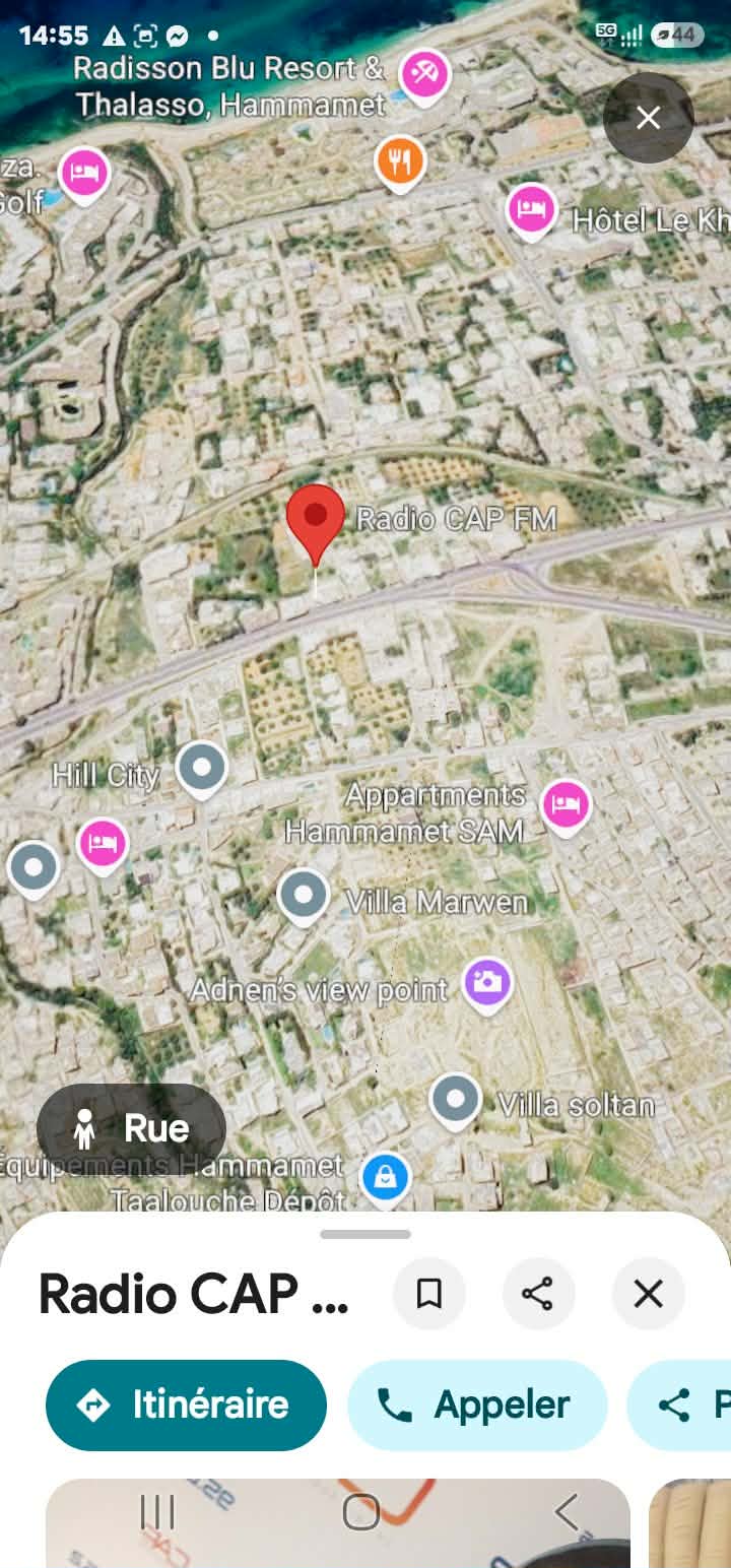 Hammamet&nbsp;Hammamet&nbsp;Terrain&nbsp;Terrain nu&nbsp;200m pr�s de cap fm hammamet