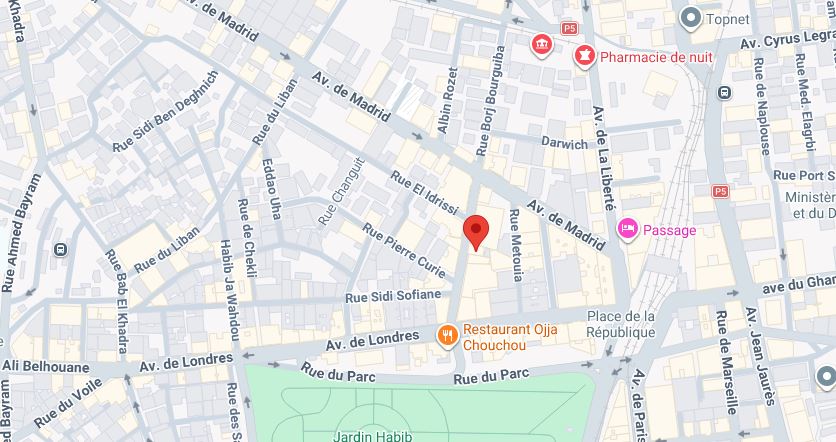 Bab Bhar&nbsp;Bab Bhar&nbsp;Location&nbsp;Appart. 2 pi�ces&nbsp;Un studio � tunis