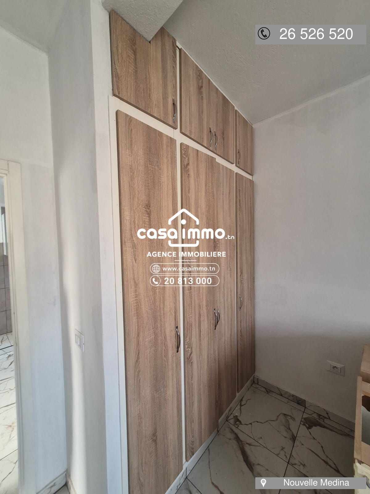 Nouvelle Medina&nbsp;Nouvelle Medina&nbsp;Location&nbsp;Appart. 2 pi�ces&nbsp;S2 � nouvelle medina 3