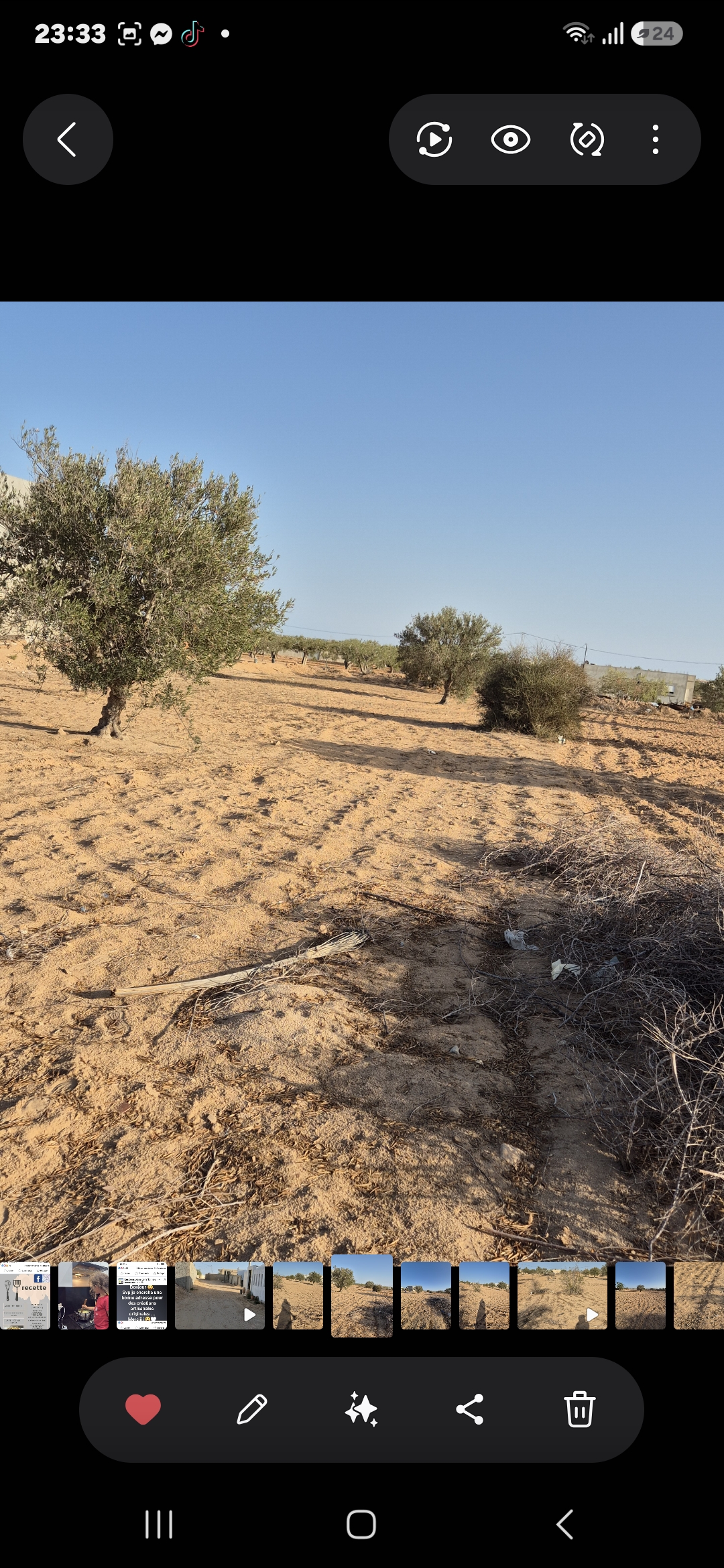 Djerba - Houmet Essouk&nbsp;Hachene&nbsp;Terrain&nbsp;Terrain agricole&nbsp;Terrain  pour habitation ou agricole