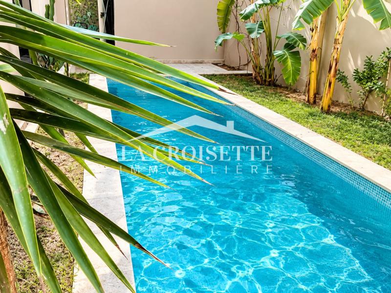 La Marsa&nbsp;Gammart&nbsp;Location&nbsp;Maisons&nbsp;Villa meubl�e s3 avec piscine � gammarth mvl0041