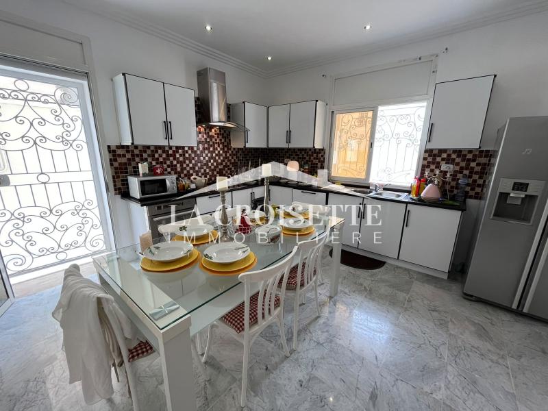 Ain Zaghouan&nbsp;Jardins de Carthage&nbsp;Location&nbsp;Duplex&nbsp;Villa s5 meubl�e aux jardins de carthage zvl0049