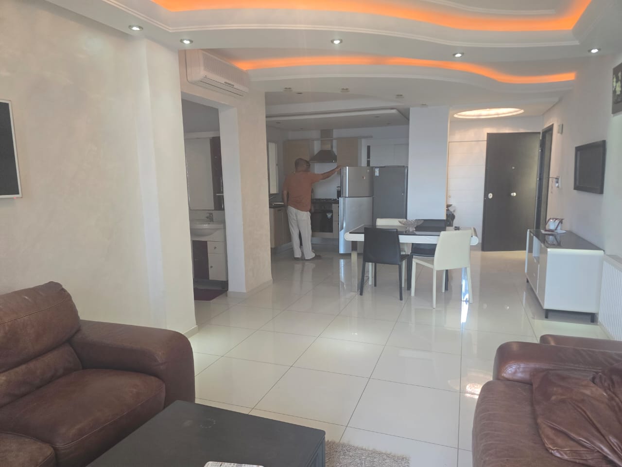 Akouda&nbsp;Chatt Meriem&nbsp;Vente&nbsp;Appart. 2 pi�ces&nbsp;A  appartement luxes pied dans leau a chatt mariem