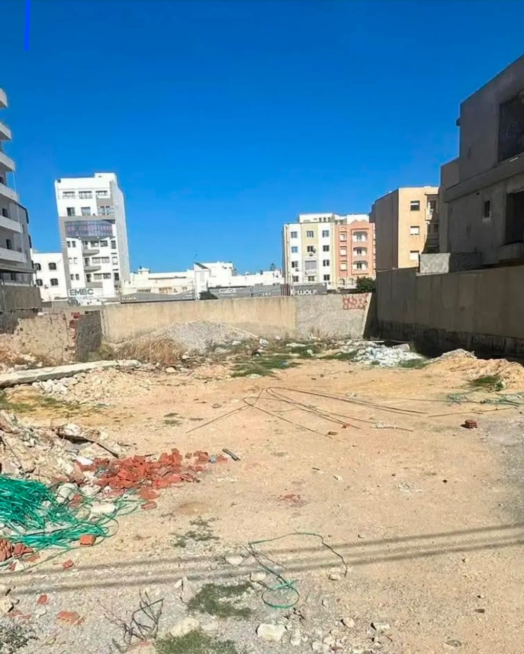 Sousse Jaouhara&nbsp;Sousse Khezama&nbsp;Terrain&nbsp;Terrain nu&nbsp;Occasion d'or terrain 694 m pr� gp1