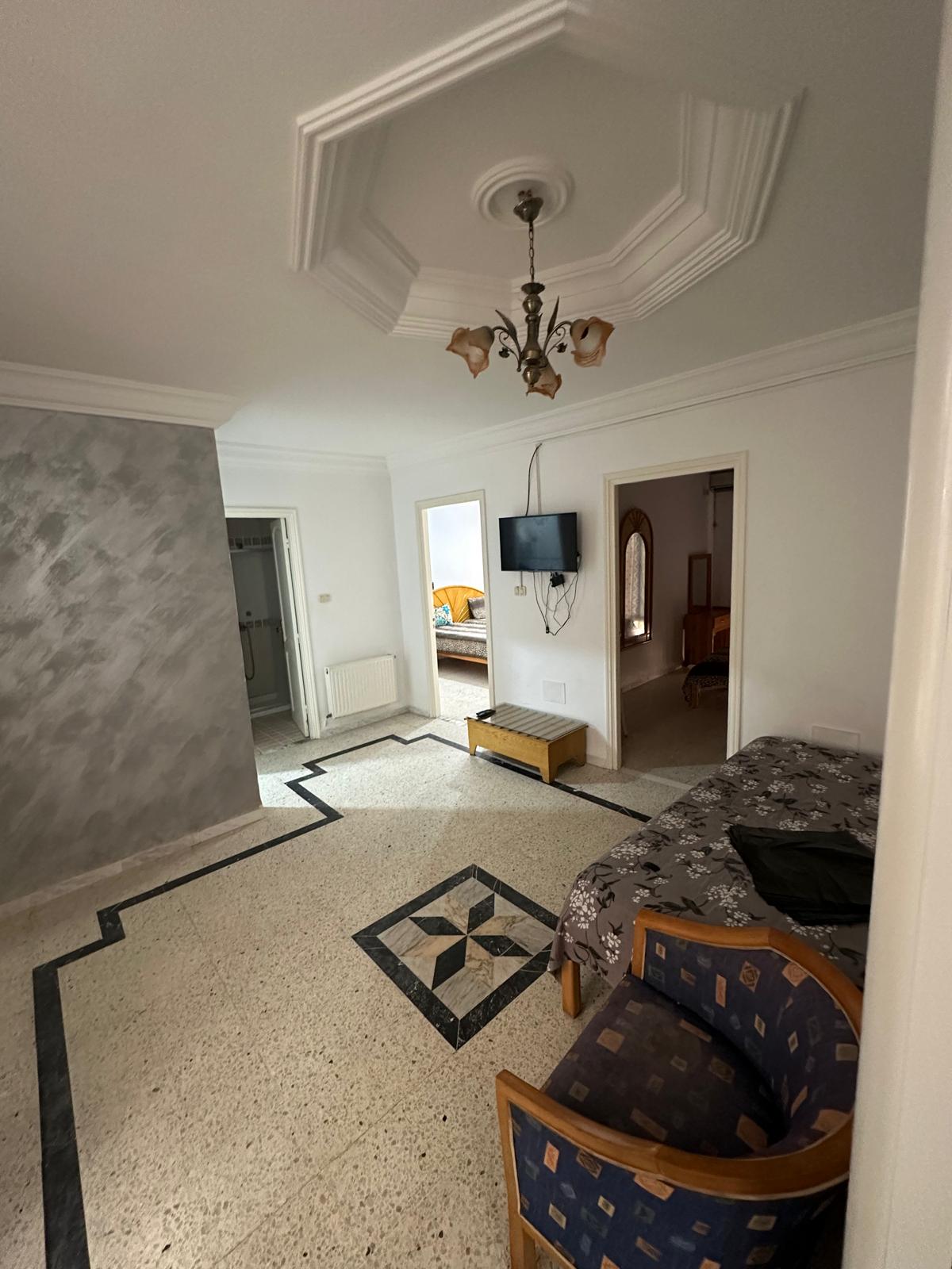 Akouda&nbsp;Chatt Meriem&nbsp;Vente&nbsp;Appart. 2 pi�ces&nbsp;Apartement pieds dans leau spacieux