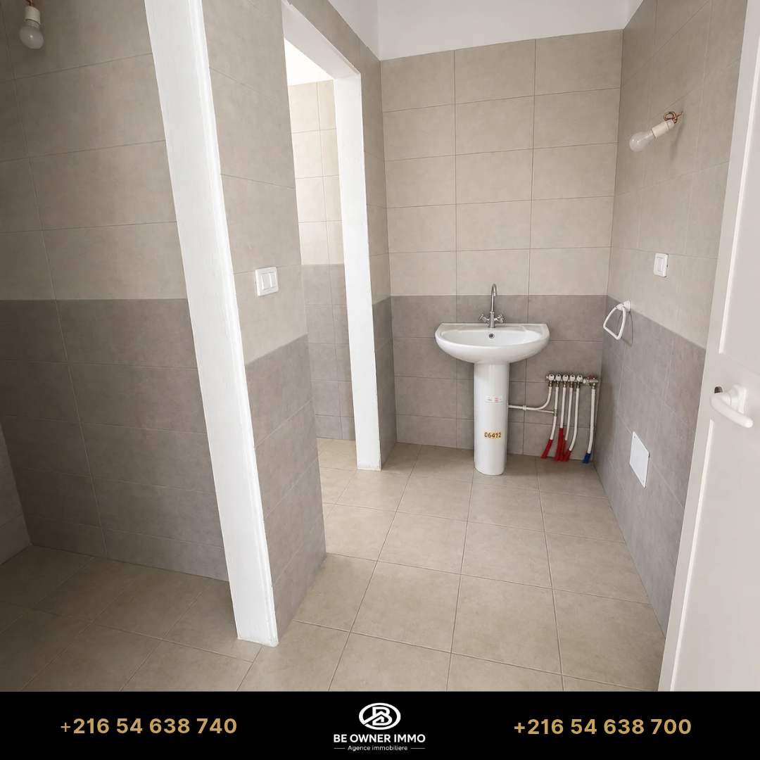 Hammam Chatt&nbsp;Borj Cedria&nbsp;Location&nbsp;Autre&nbsp;Local commercial 128m2