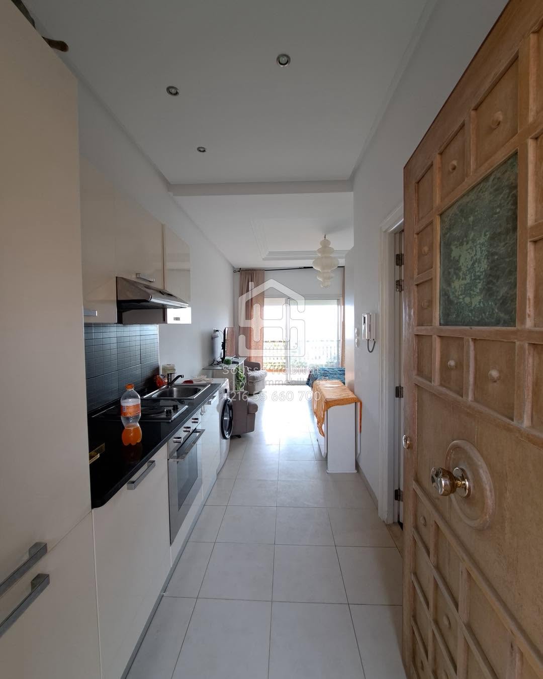 Akouda&nbsp;Chatt Meriem&nbsp;Location&nbsp;Appart. 1 pi�ce&nbsp;S0 vue mer