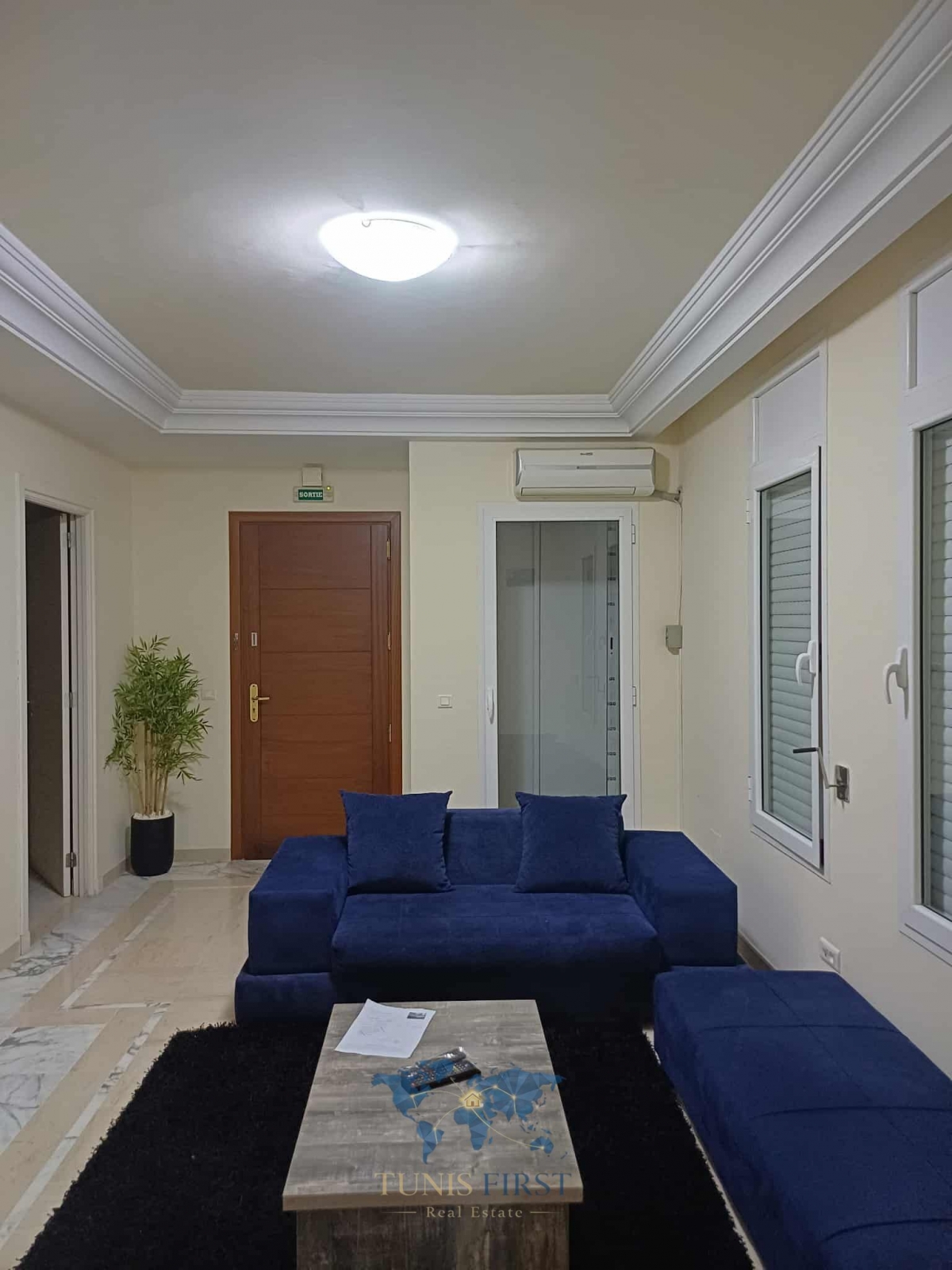 Ariana Ville&nbsp;Cite Ennasr 2&nbsp;Location&nbsp;Appart. 2 pi�ces&nbsp;Appartement s1 meubl� � ennasr 2