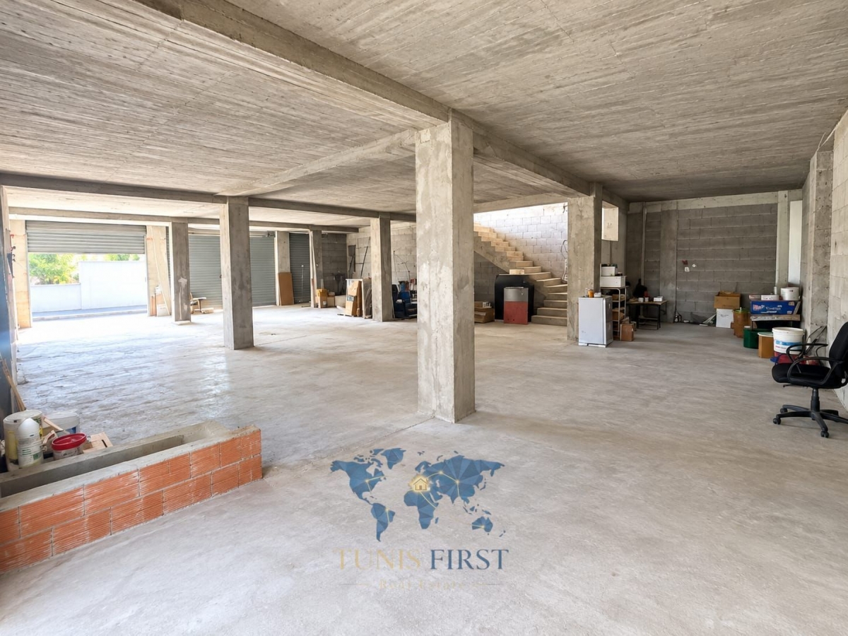 Ain Zaghouan&nbsp;Ain Zaghouan&nbsp;Bureaux & Commerces&nbsp;Surfaces&nbsp;Local commercial de 190 m2 � ain zaghouan nord