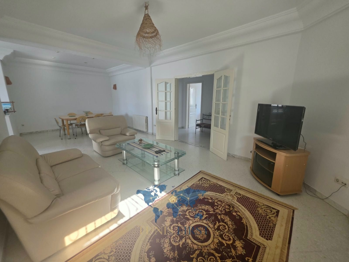 La Marsa&nbsp;Cite Erriadh&nbsp;Location&nbsp;Appart. 4 pi�ces&nbsp;S3 meubl� � la marsa
