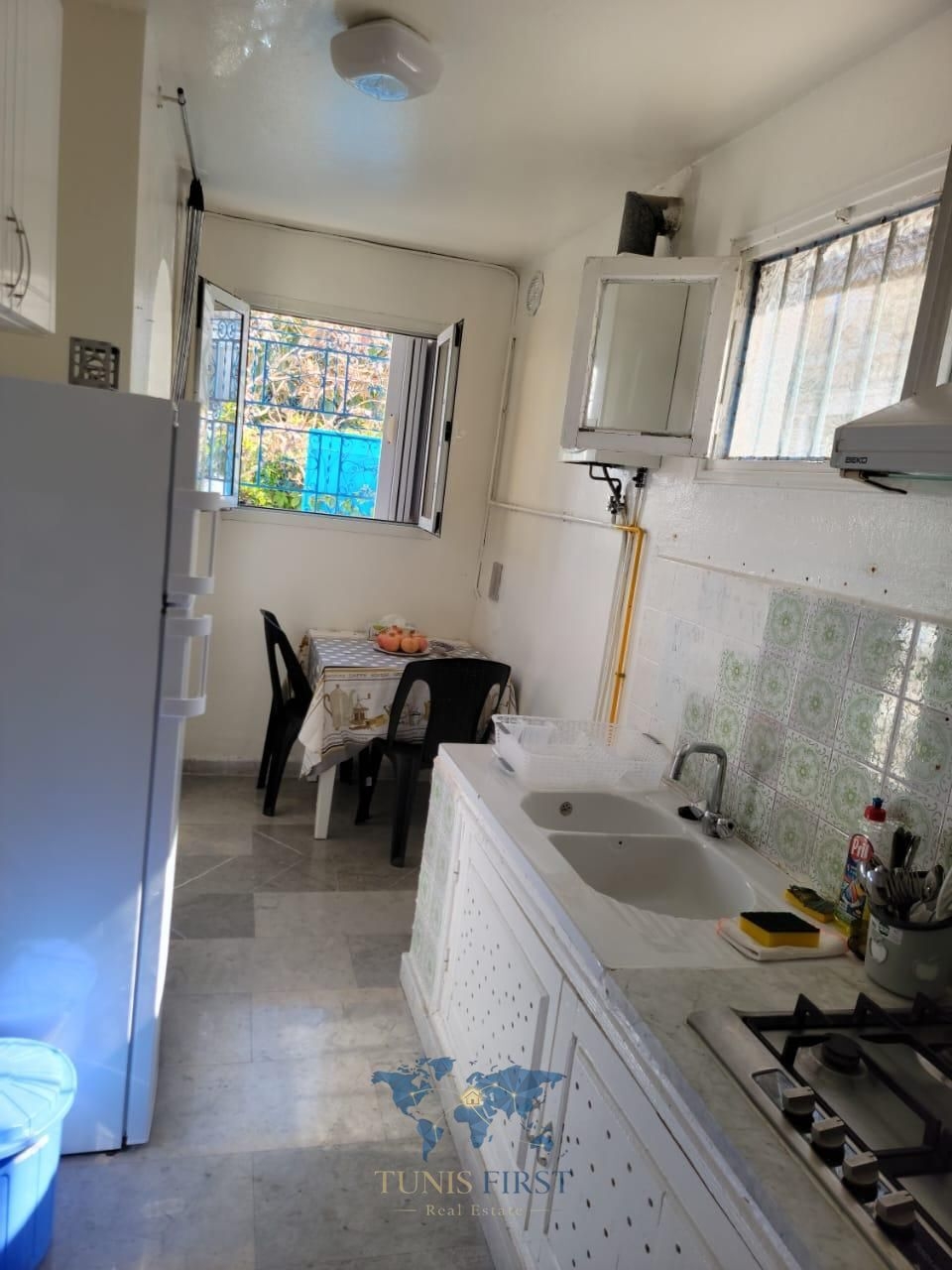 La Marsa&nbsp;Marsa Ennassim&nbsp;Location&nbsp;Appart. 3 pi�ces&nbsp;Rdc de villa s2 meubl�e � la marsa ennassim