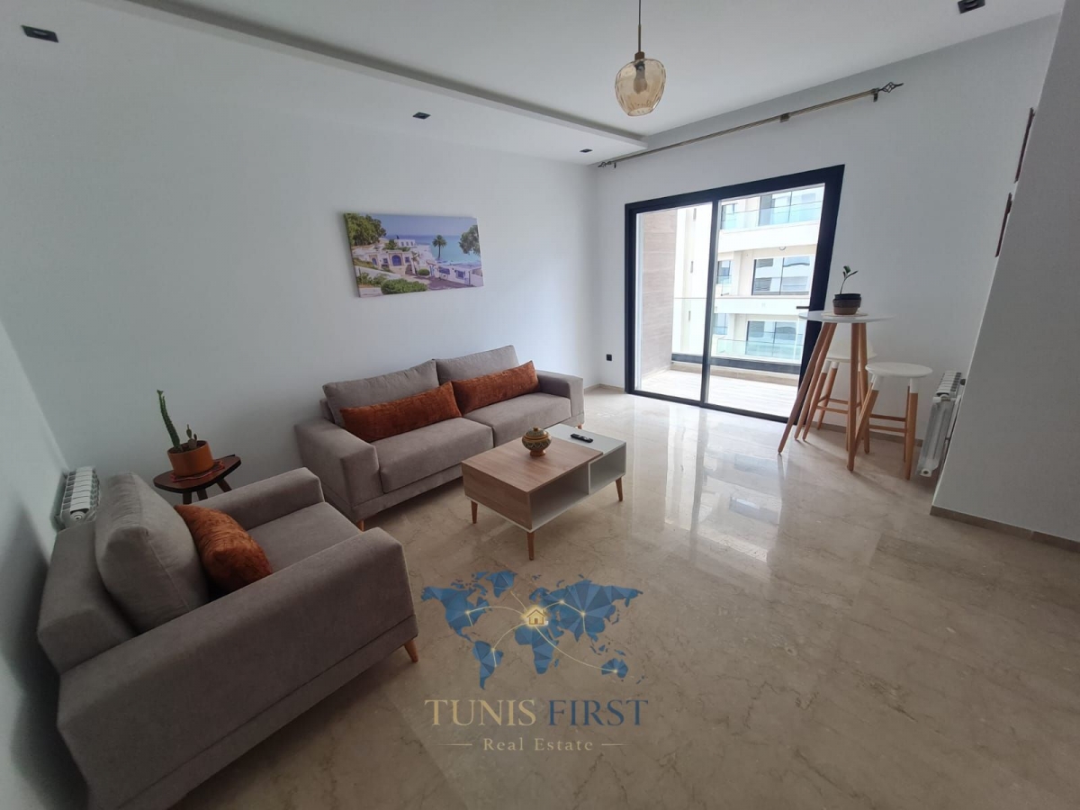 Ain Zaghouan&nbsp;Jardins de Carthage&nbsp;Location&nbsp;Appart. 2 pi�ces&nbsp;Appartement meubl� aux  jardins de carthage