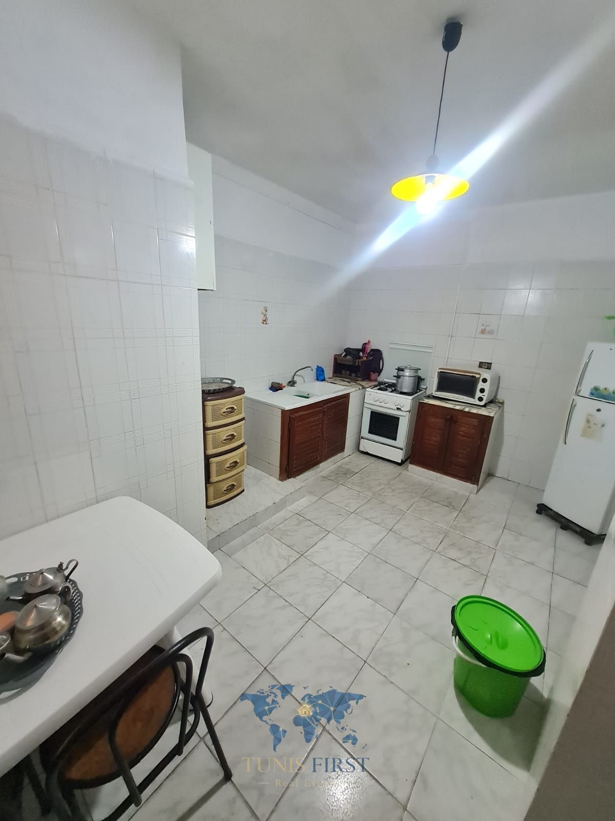 El Menzah&nbsp;El Manar 2&nbsp;Location&nbsp;Appart. 2 pi�ces&nbsp;S1 meubl� � el manar 2