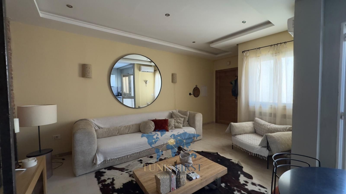 La Marsa&nbsp;Gammart&nbsp;Location&nbsp;Appart. 3 pi�ces&nbsp;S2 meubl� � gammarth