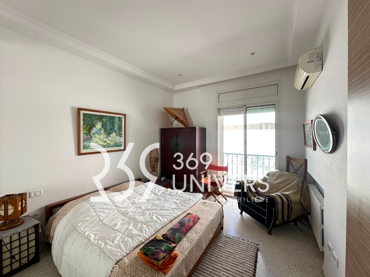 La Marsa&nbsp;Marsa Safsaf&nbsp;Location&nbsp;Appart. 3 pi�ces&nbsp;Etage avec terrasse � la marsa ref ra193